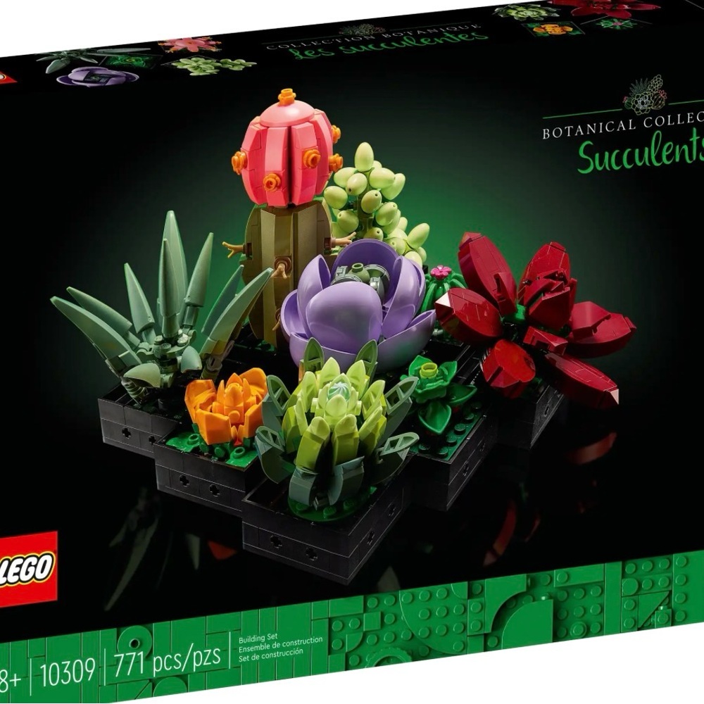 LEGO Botanical Collection Colorful Succulents